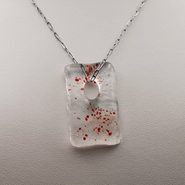 Pendentif Clair Rouge