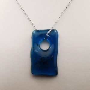 Pendentif Bleu Arc en ciel