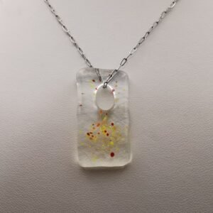 Pendentif Clair Arc en ciel