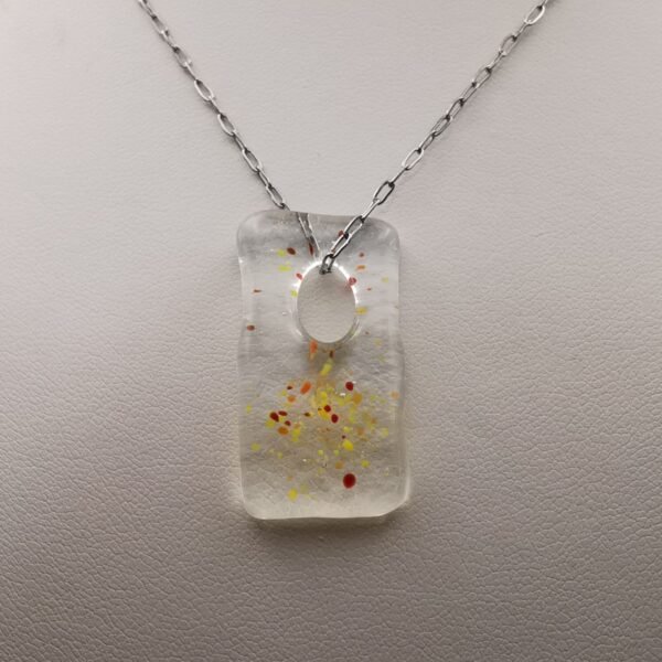 Pendentif Clair Arc en ciel