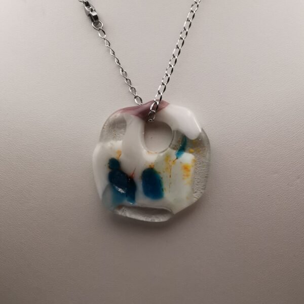 Pendentif nuage bleu