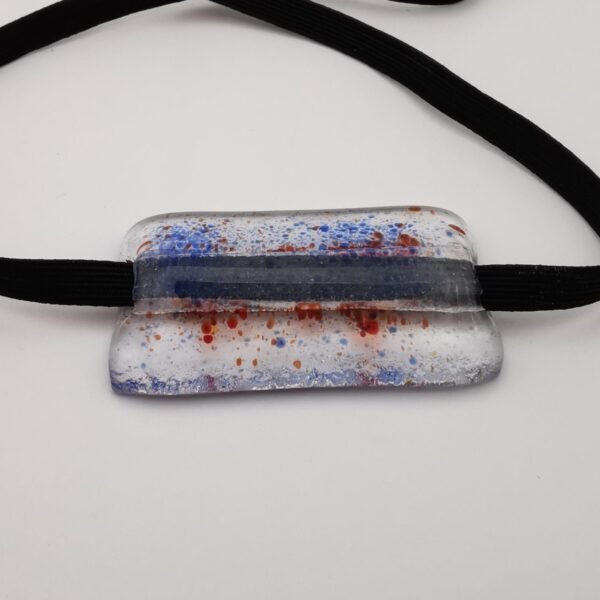 Bracelet long bleu rouge